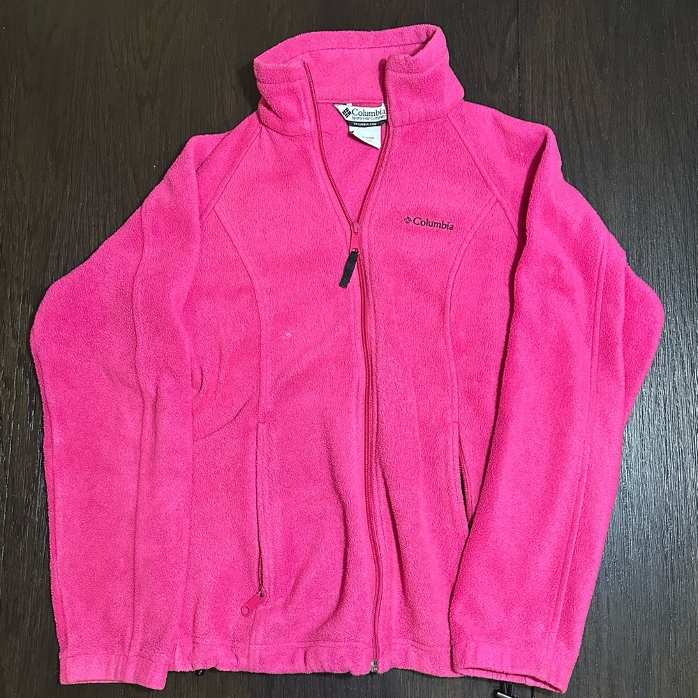 Columbia Pink Fleece Jacket